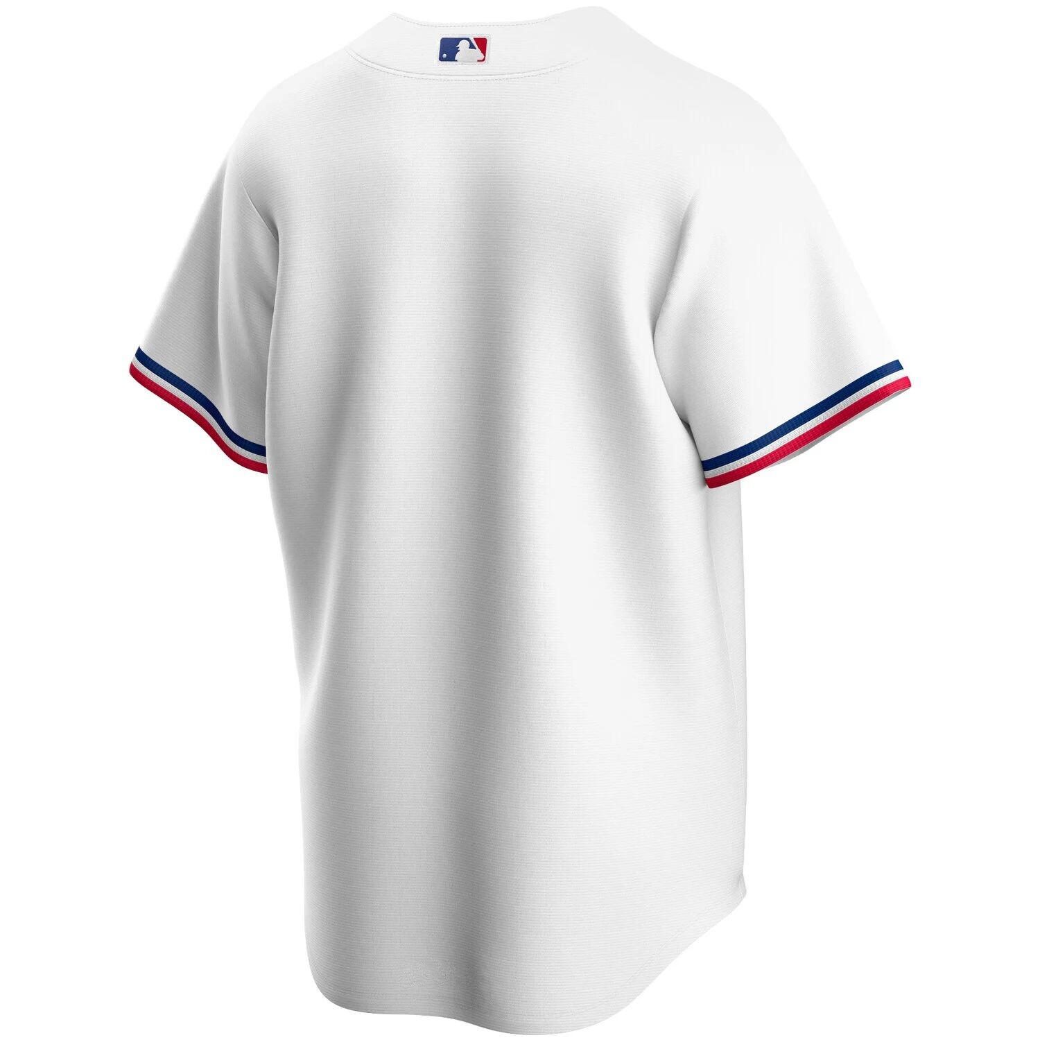 Мужская белая домашняя майка команды Nike Texas Rangers Replica Team — фото 3