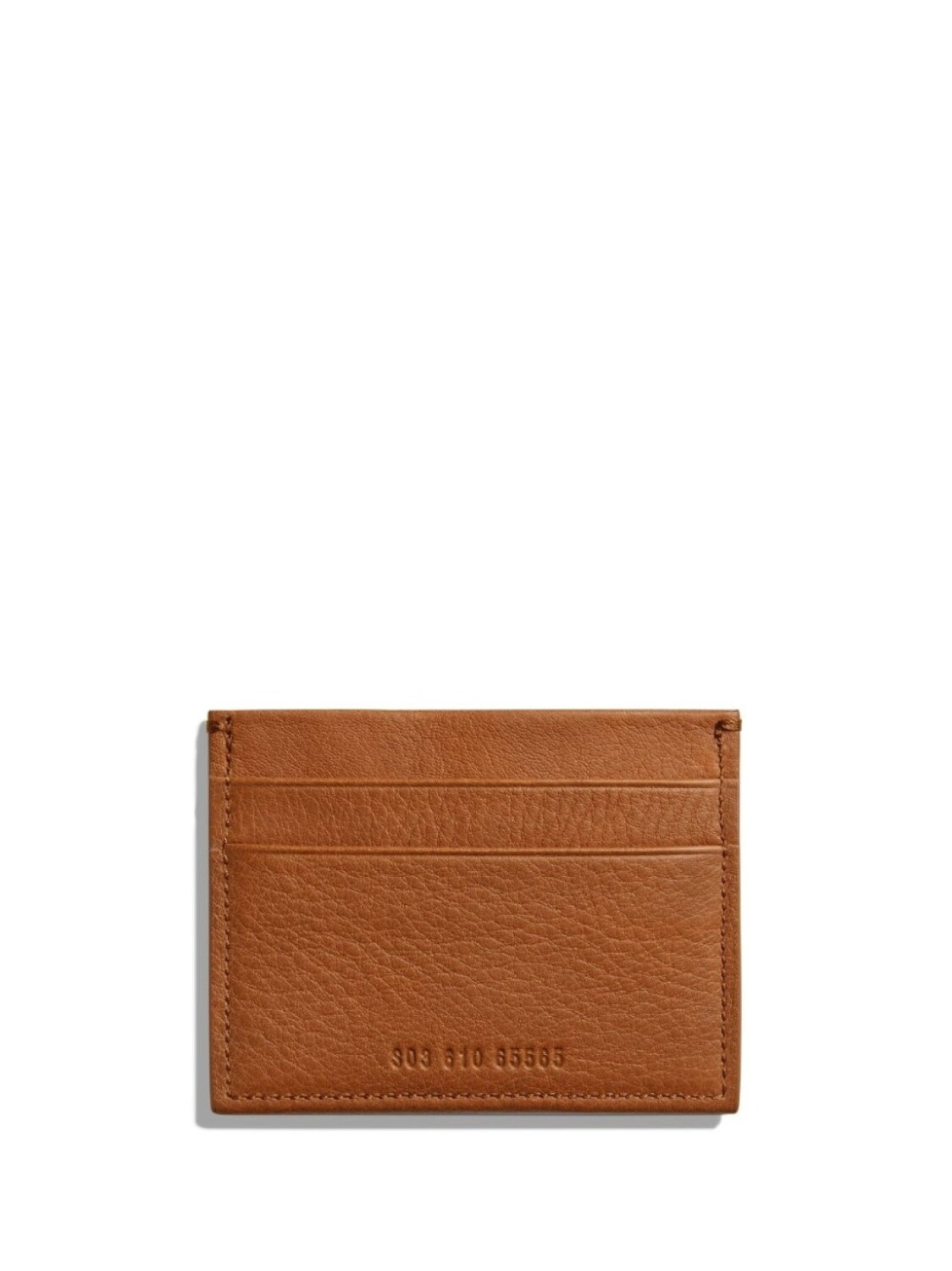 

Кошелек из зернистой кожи Shinola, коричневый