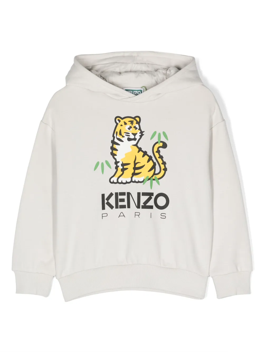 

Худи с логотипом Kenzo Kids, серый