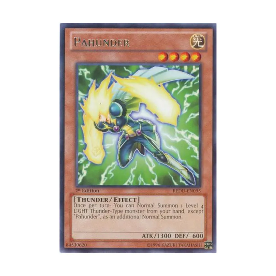 

CCG Пахундер (Редкий), Yu-Gi-Oh - Return of the Duelist - Singles