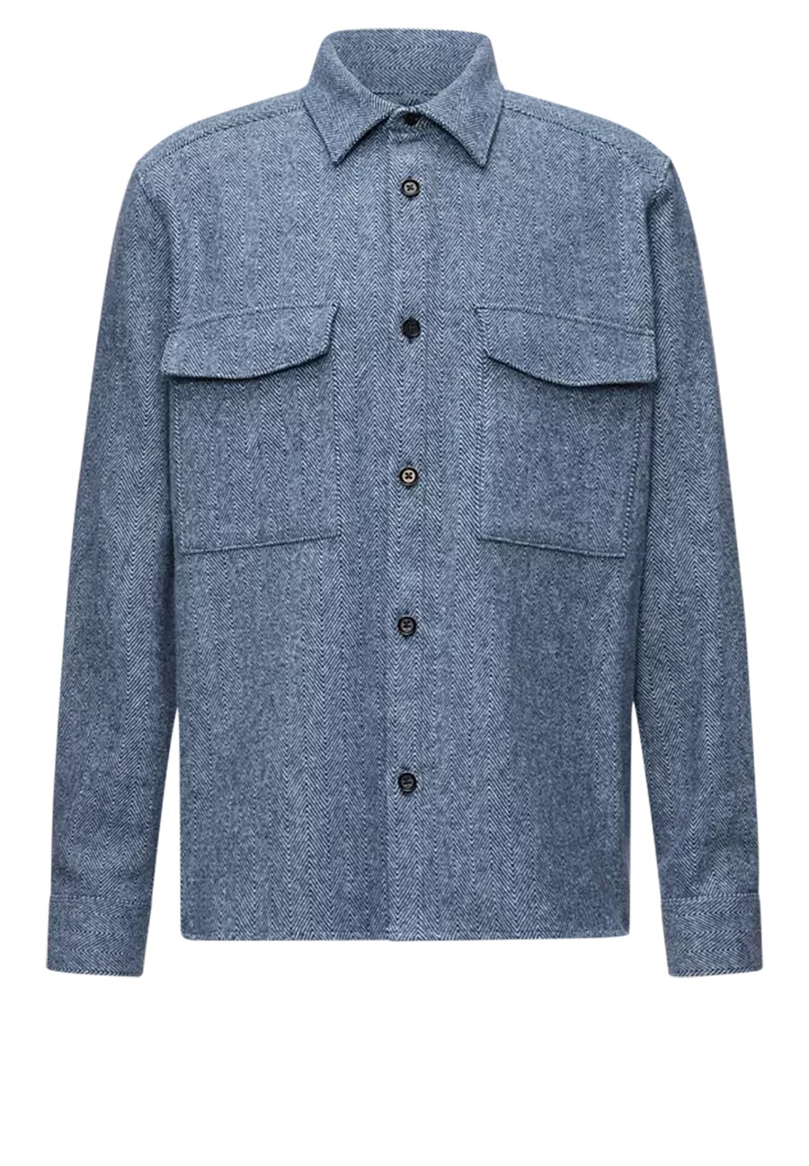 

Рубашка на пуговицах классического кроя DRYKORN Gunray, Blue