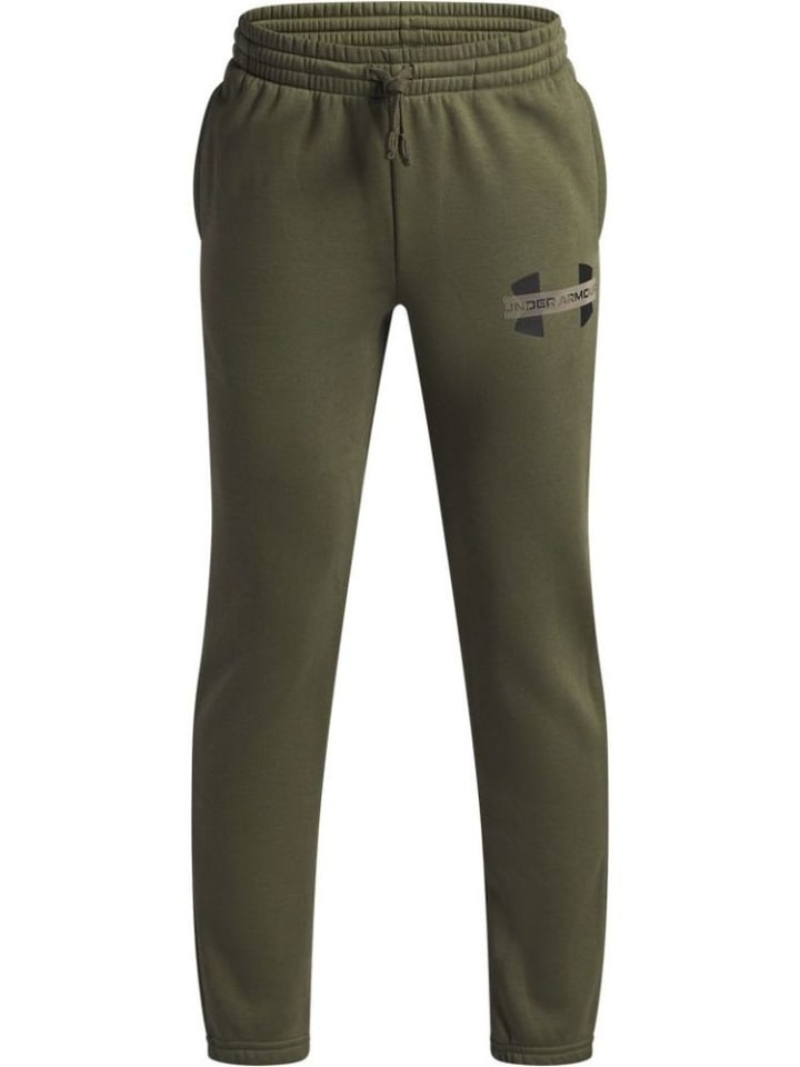 

Under Armour Спортивные штаны "Rival Cblck Grphc Fleece Jogger" зеленого цвета