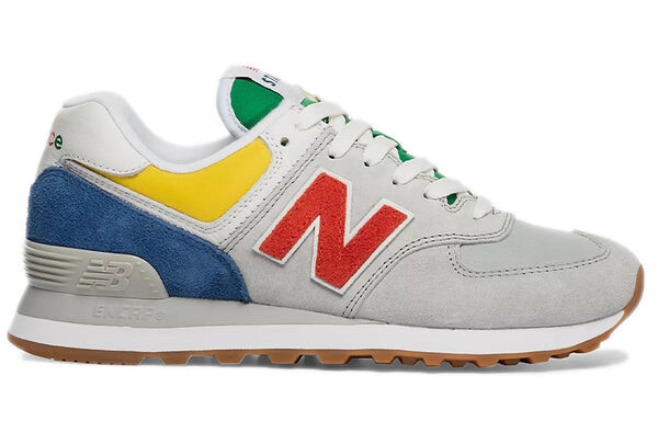 Кроссовки Staud x 574 New Balance, серый — фото 2