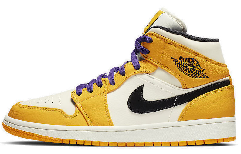 

Кроссовки JORDAN 1 Mid Se Lakers