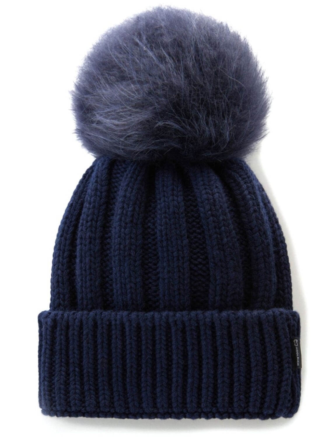 

Woolrich шапочка с помпоном, синий