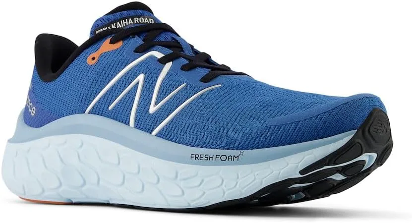 Мужские кроссовки для бега по дороге New Balance Fresh Foam X Kaiha, синий/металлик/черный — фото 2