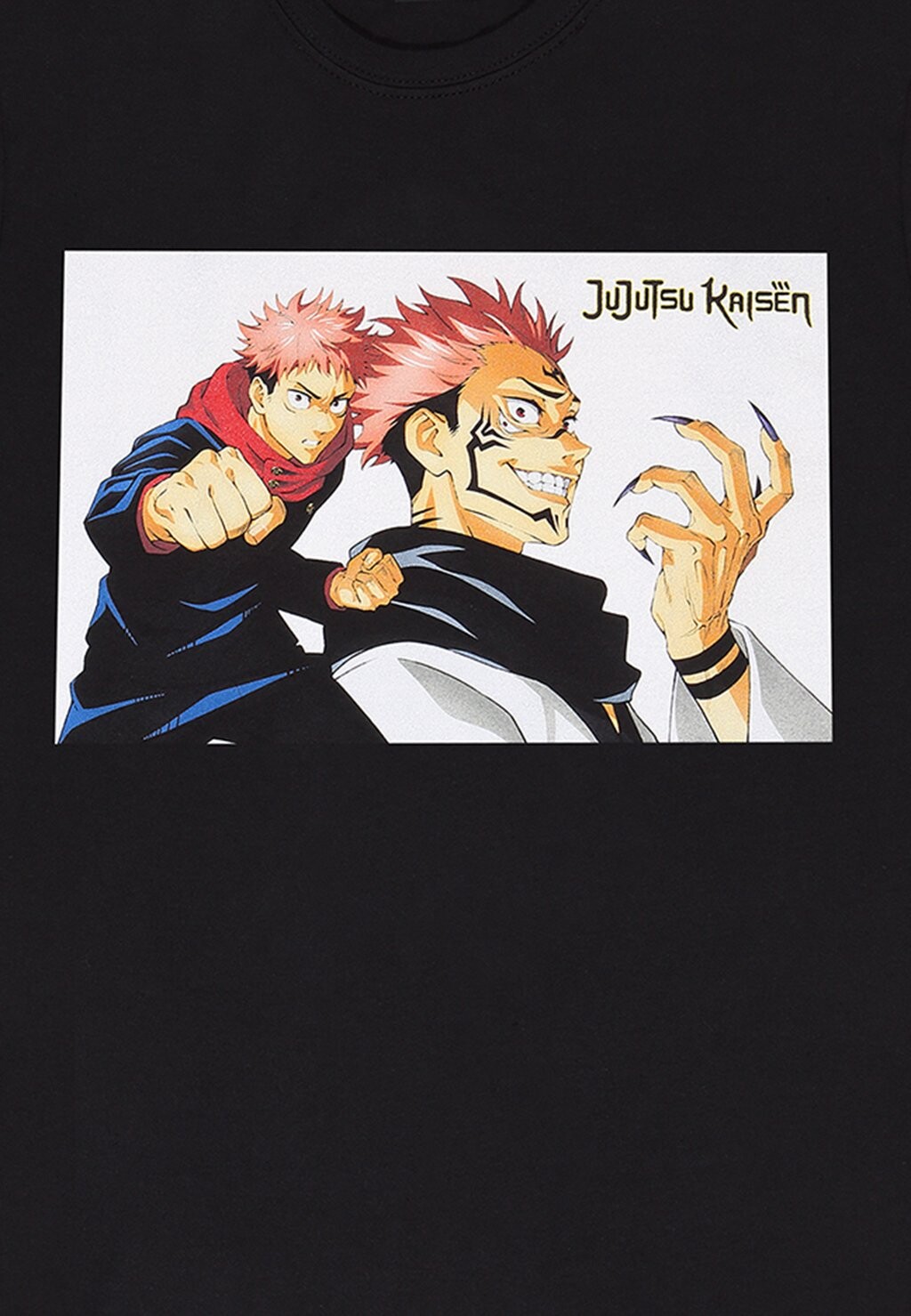 

Футболка с принтом Jujutsu Kaisen Claw Henry Tiger, черная