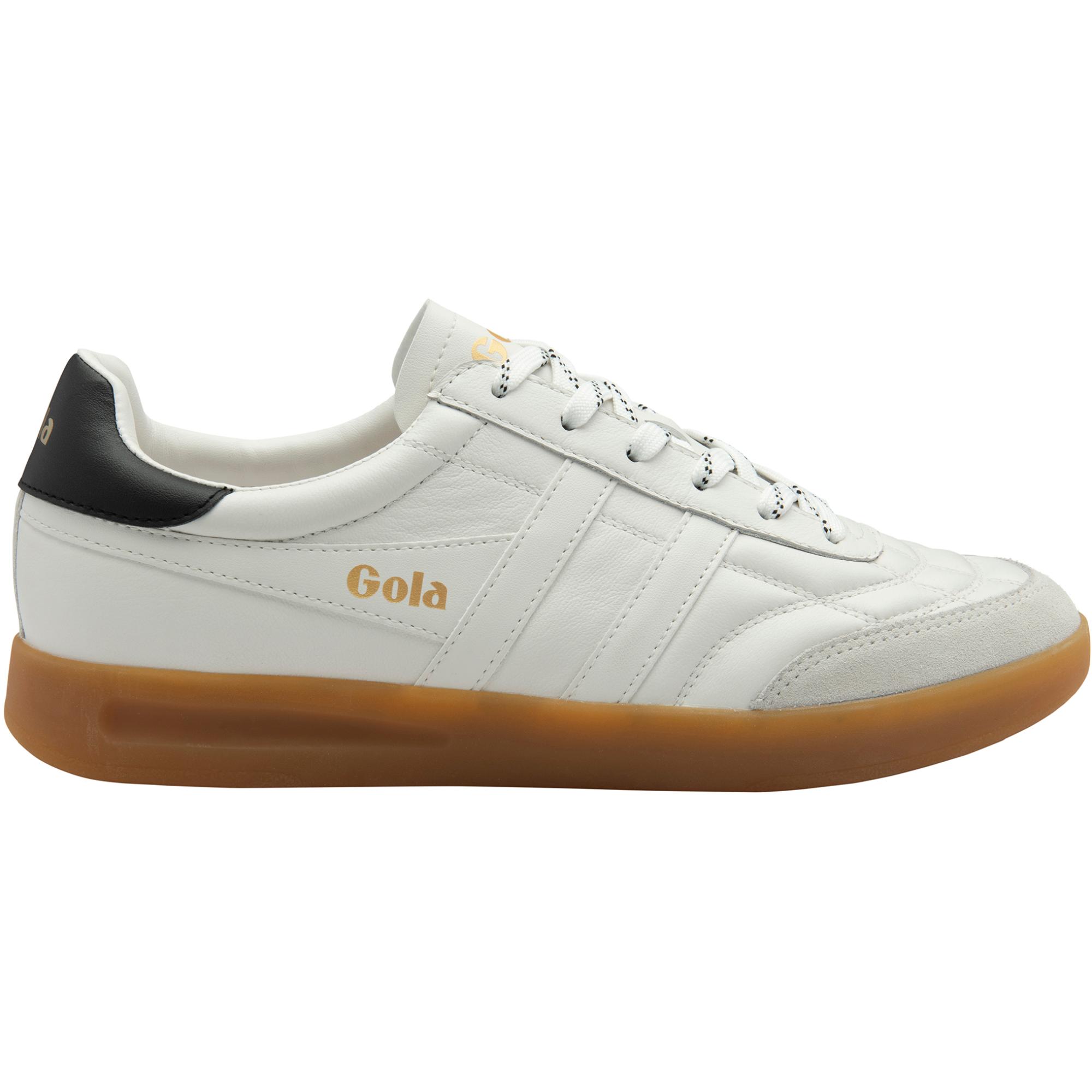 

Мужские кожаные кроссовки Stadia Gola, White/Black/Gum