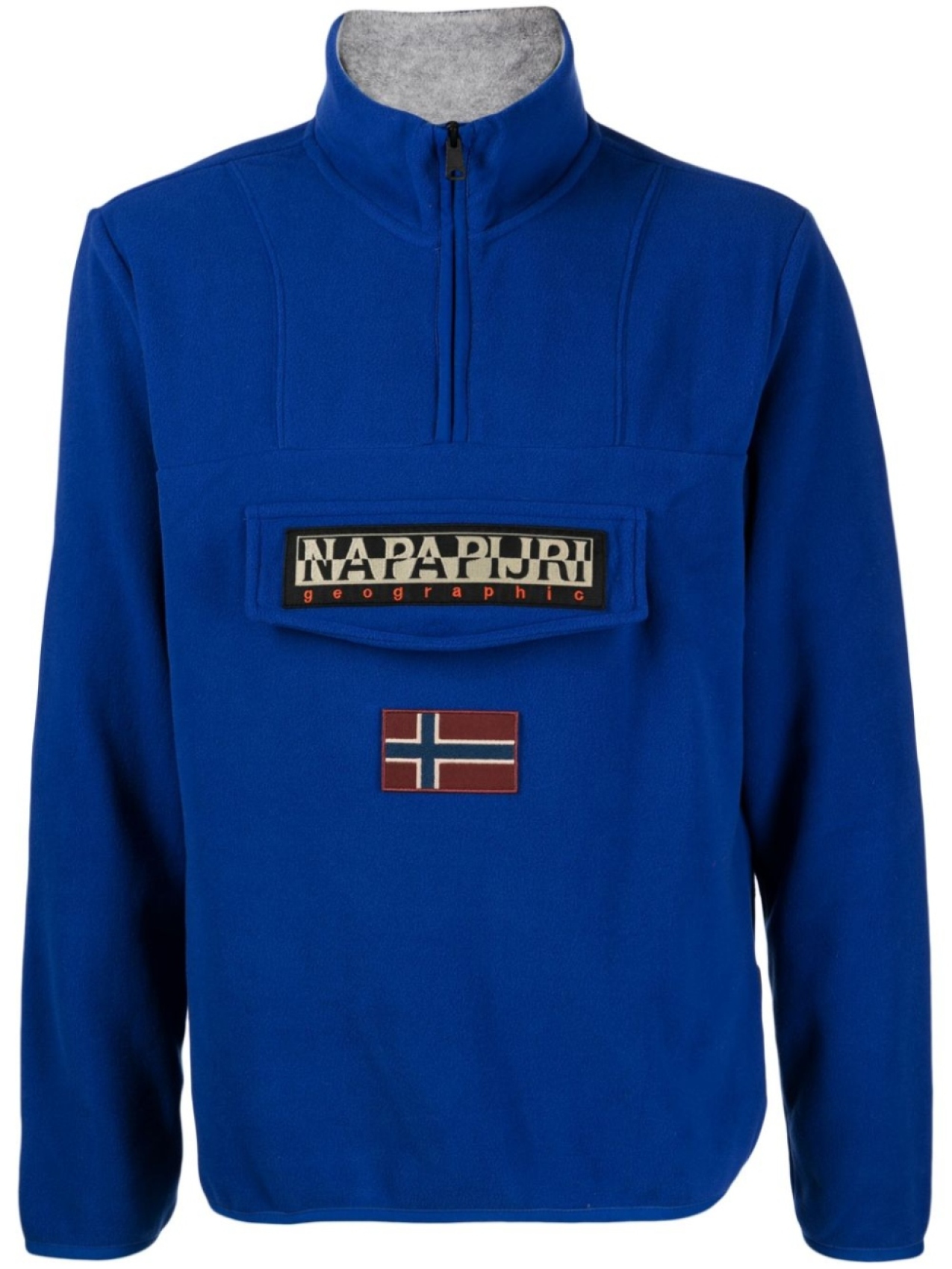 

Толстовка Burgee Half Zip с логотипом Napapijri, синий