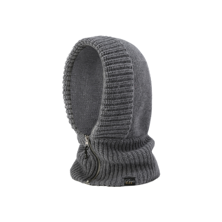 

Шерстяная шапка-бини Women's ELLE, серый