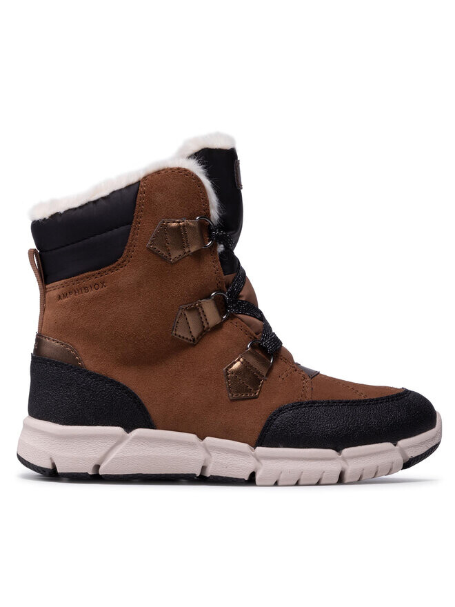 

Зимние ботинки Geox J Flexyper G.B Abx A J16APA 022FU M, коричневый