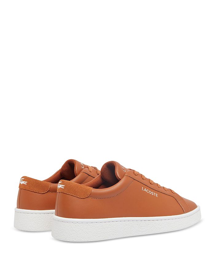 Мужские кроссовки Court Derby Lacoste, коричневый/бежевый — фото 3