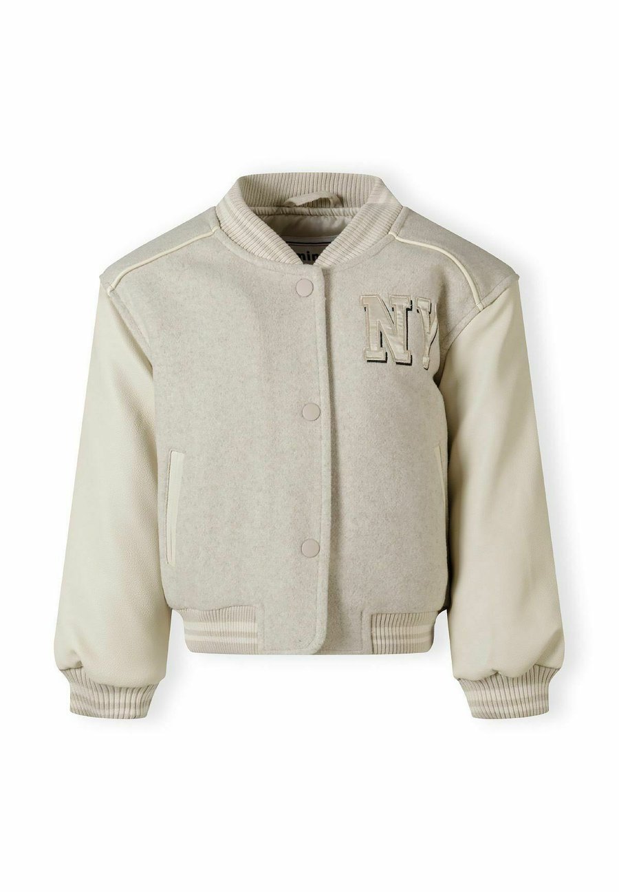 Зимняя куртка MINOTI VARSITY COLLEGE STYLE, Oatmeal Marl Stone/Mottled Beige — фото 3