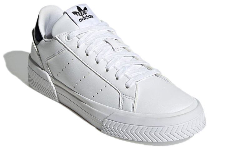 Кроссовки Adidas originals Court Tourino Women, белый/черный — фото 3