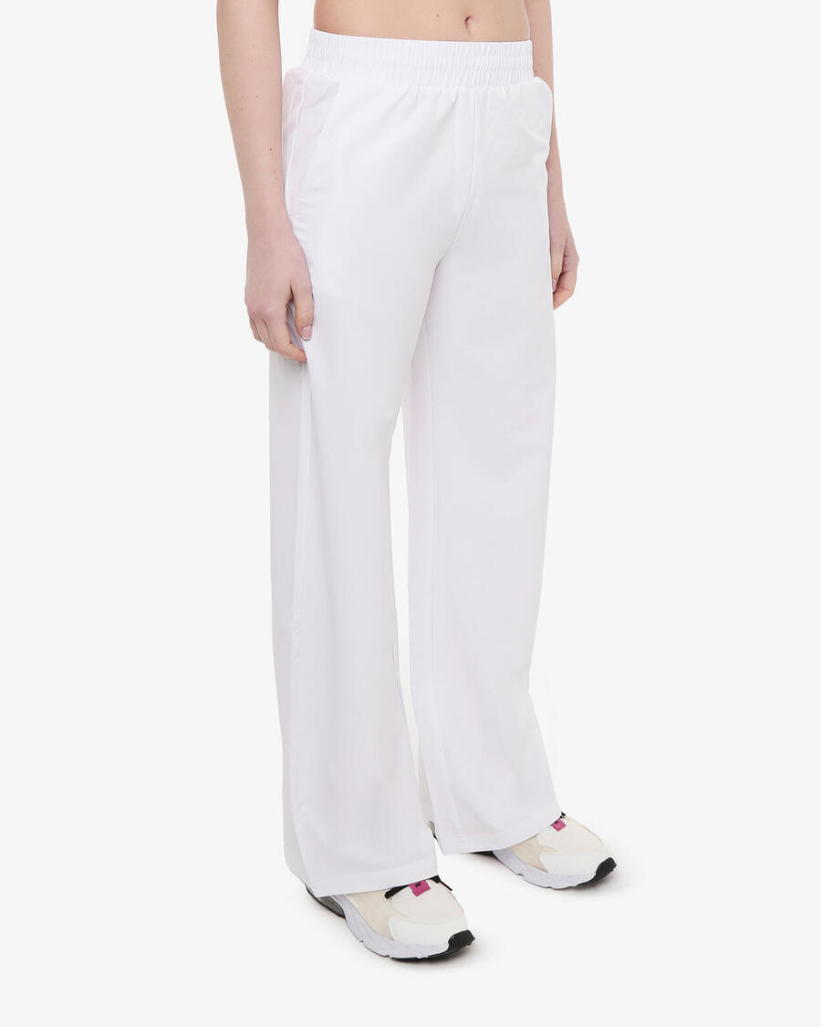 

JAKED белые синтетические спортивные брюки для женщин