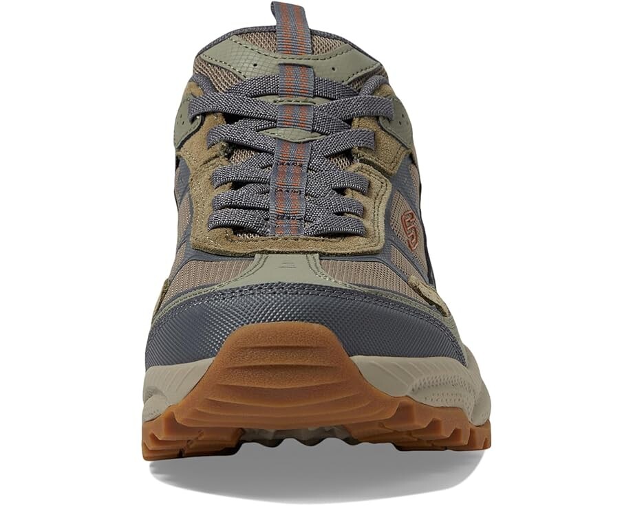Кроссовки SKECHERS Vigor AT Hands Free Slip-In Sneaker, цвет Olive/Gray — фото 3