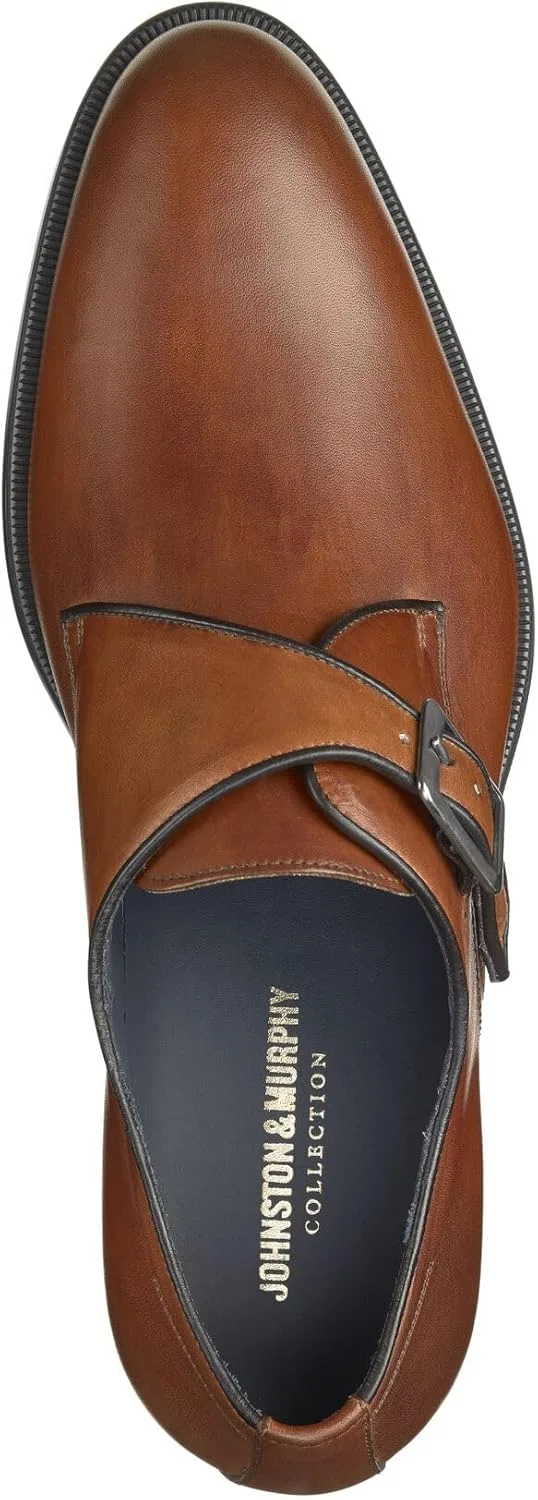 Мужские оксфорды Johnston & Murphy Flynch Monk Strap, коричневый — фото 2
