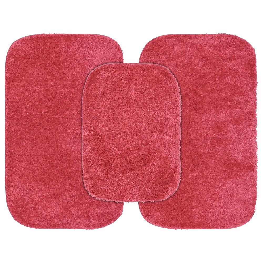 

Коврик-гирлянда «Деко», набор для ванной из 3 предметов Garland Rug, цвет Pink Hibiscus