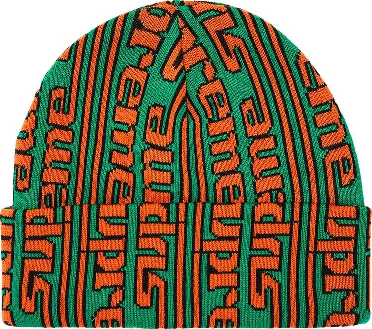 

Шапка Supreme Vertical Logo 'Green', зеленый