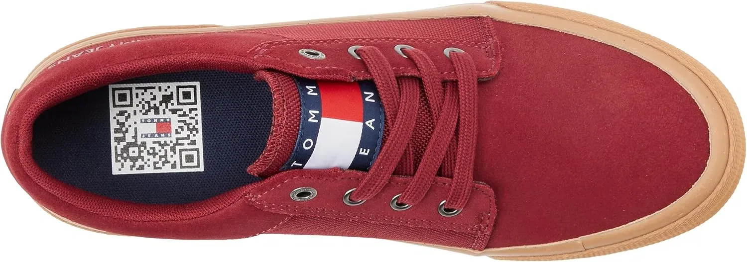 Мужские вулканизированные кроссовки Tommy Jeans TJM Vulc. Skate Derby, Red — фото 3