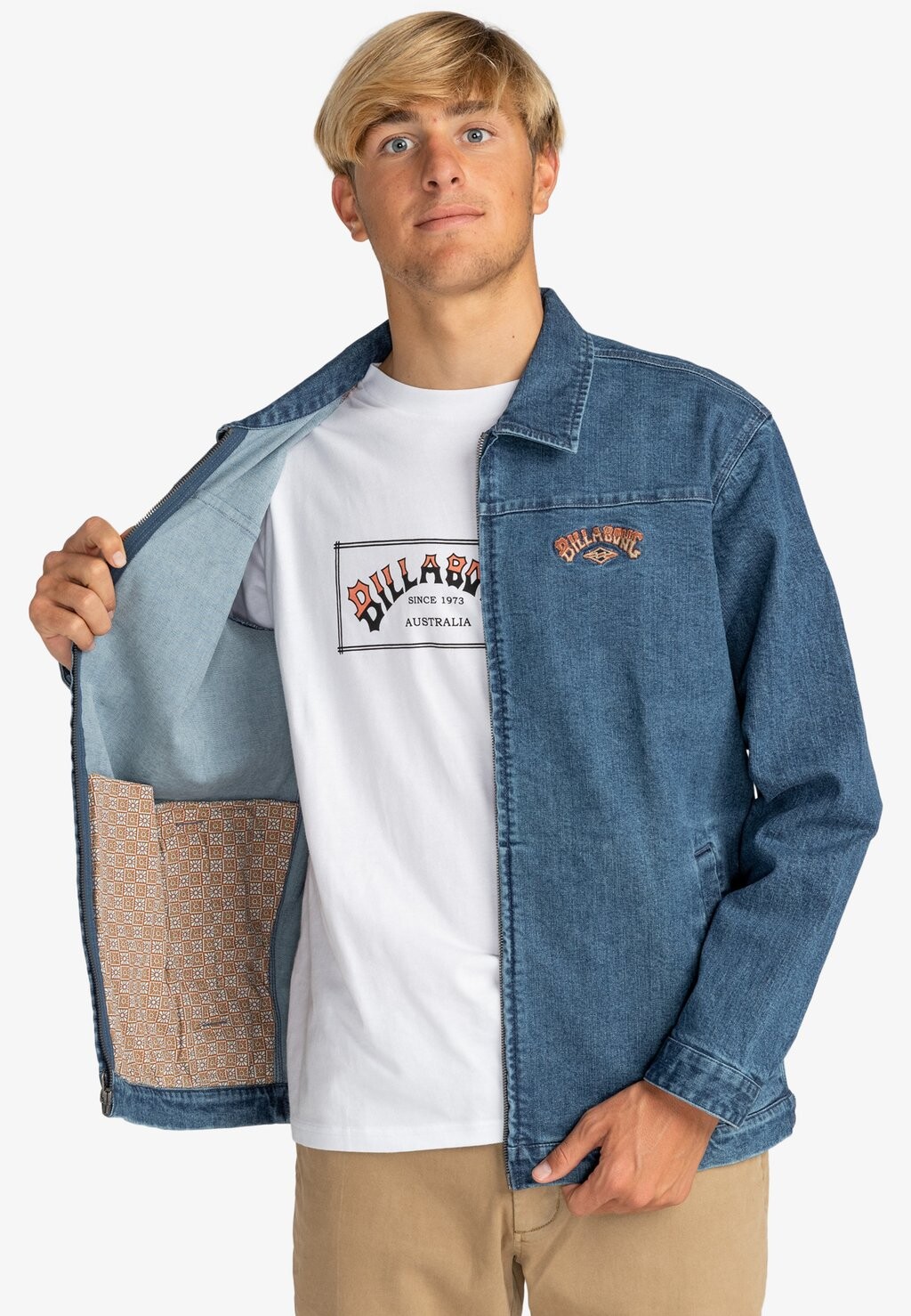 

Джинсовая куртка Billabong, синий