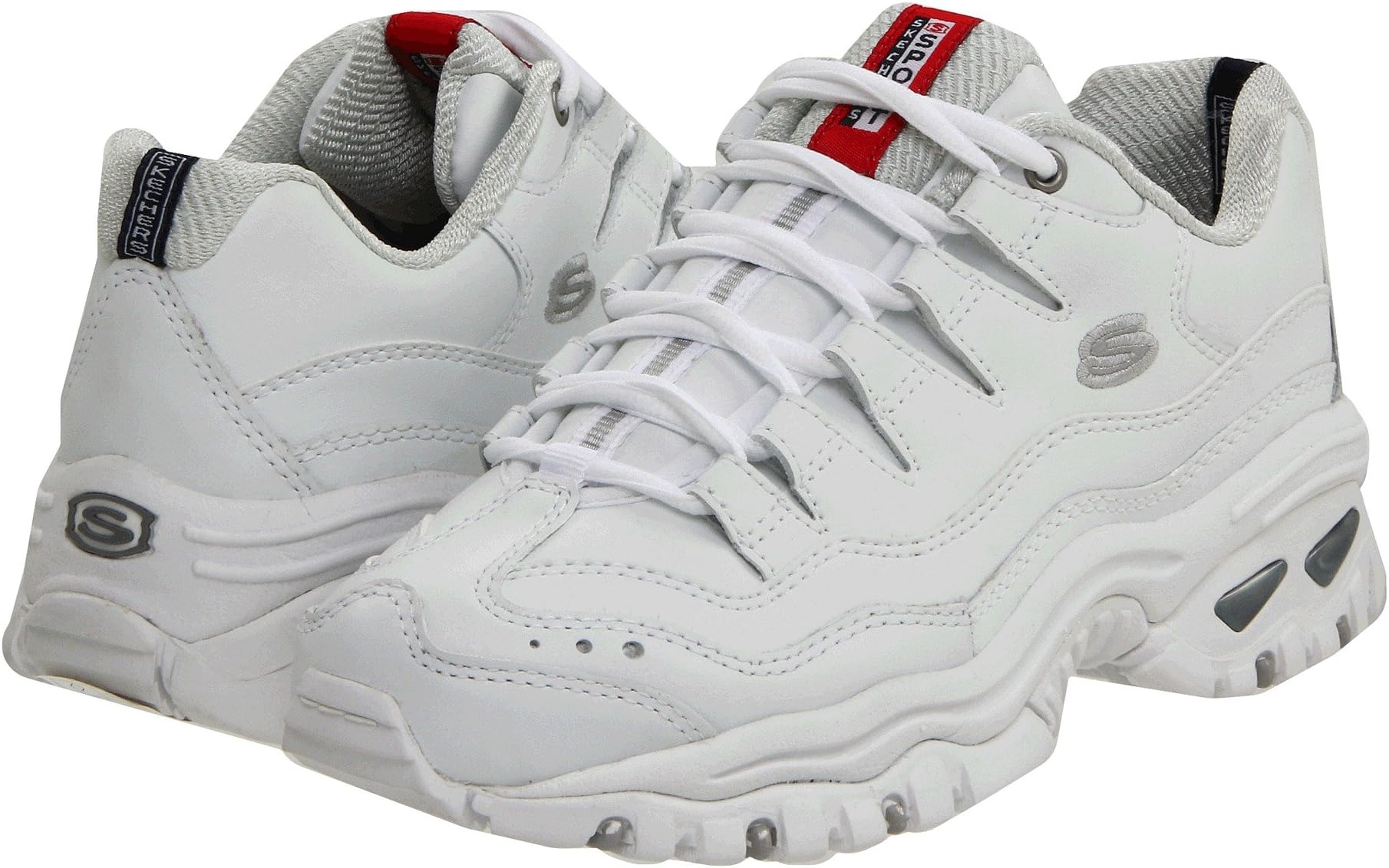 

Кроссовки SKECHERS Energy, цвет White Mesh/Leather