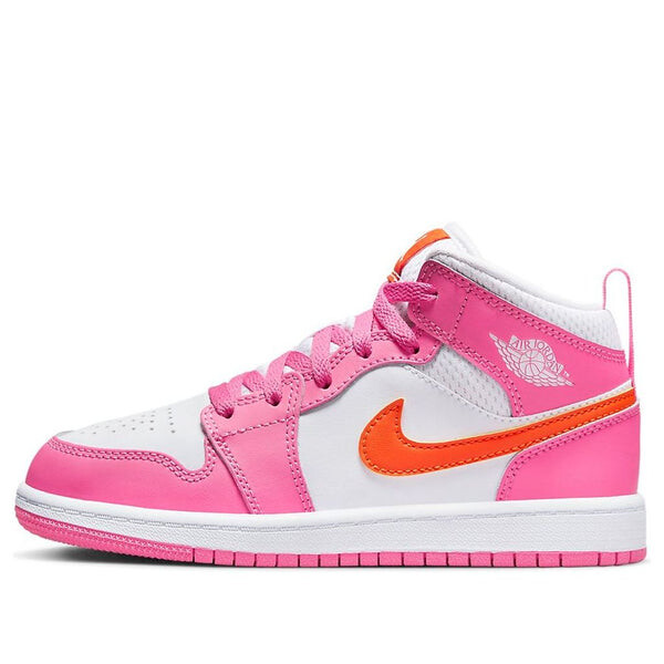 

Кроссовки 1 mid 'pinksicle orange' Air Jordan, мультиколор