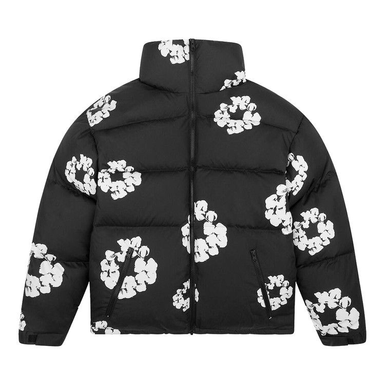

Куртка Denim Tears Wreath Puffer Jacket, Black