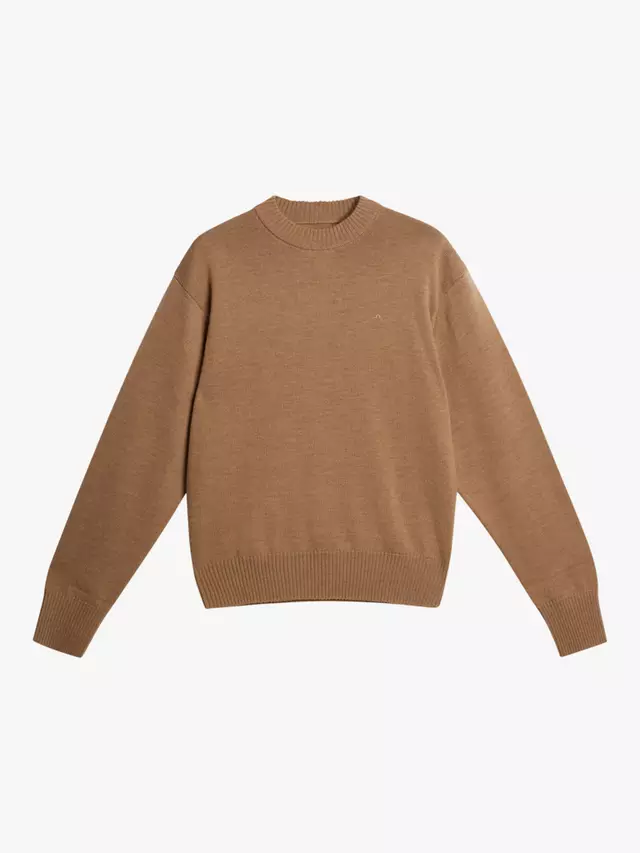 

Джемпер J.Lindeberg Kino Merino Crew Neck, цвет tiger brown