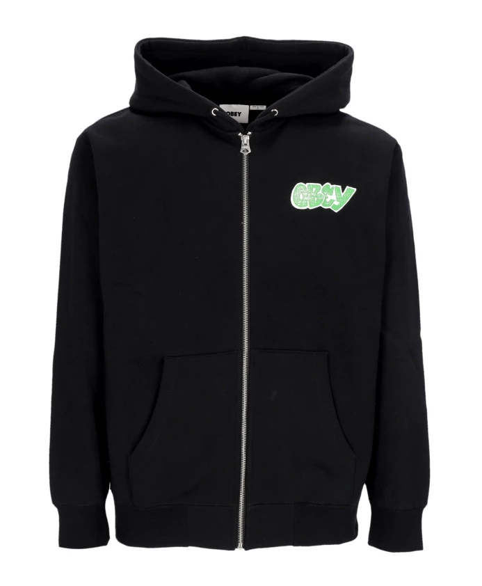 

Толстовка на молнии City Watch Dog Obey, черный