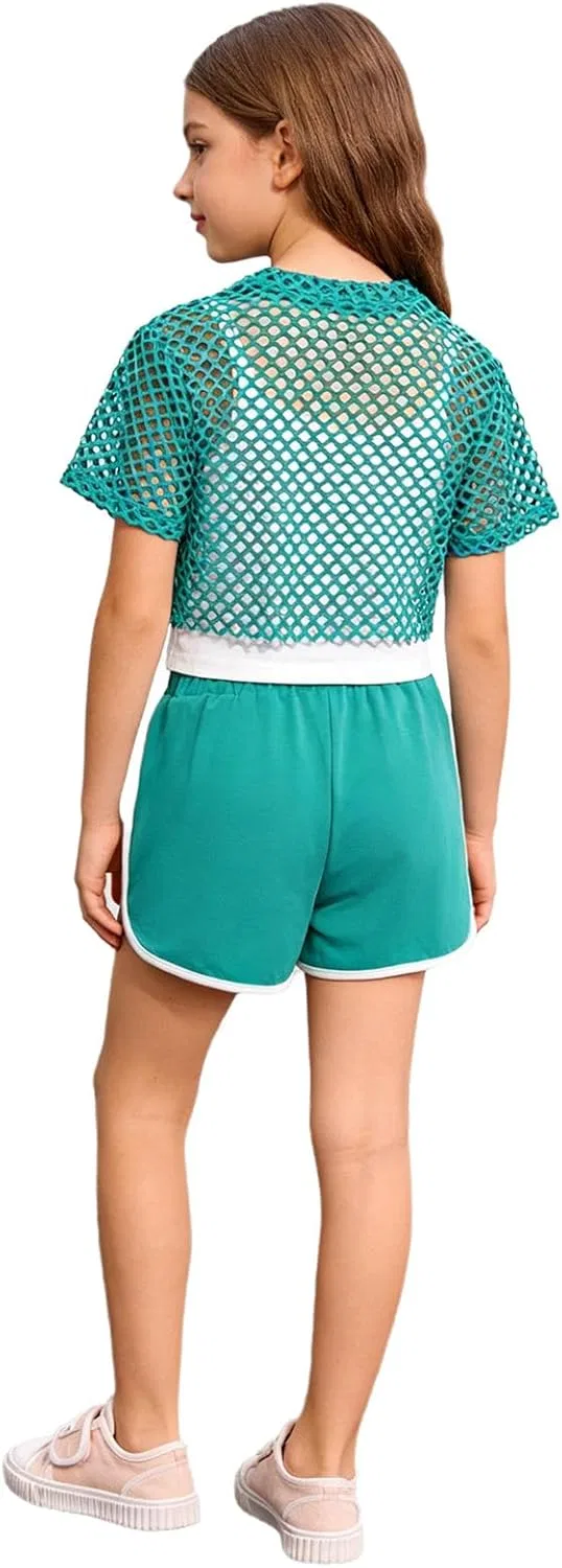 Детский спортивный костюм из 3 предметов Fldy, Green
