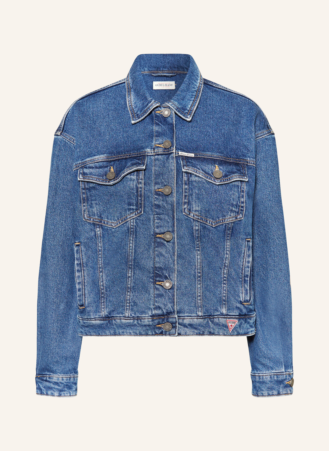 

Джинсовая куртка Guess Jeans, синий