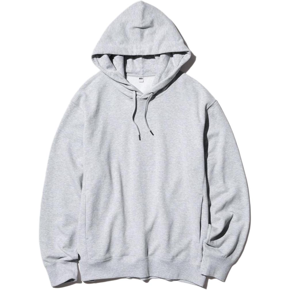 Свитшот унисекс Sky Gray UNIQLO, серый