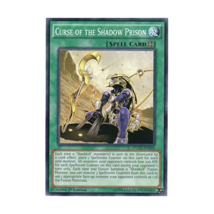

CCG Проклятие Теневой Тюрьмы (Обычное), Yu-Gi-Oh - Duelist Alliance - Singles