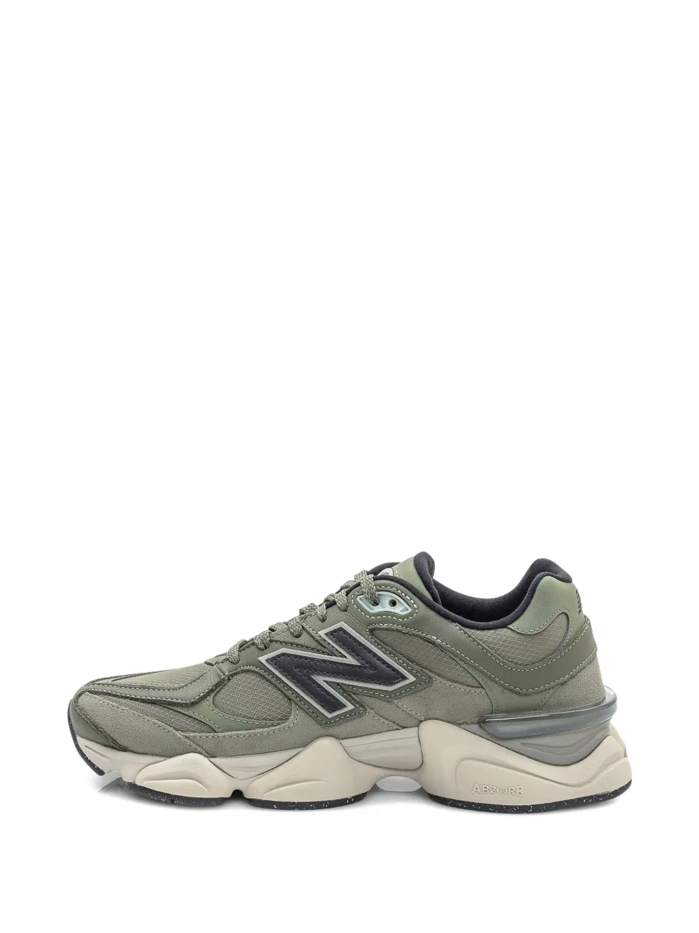 Кроссовки на шнуровке New Balance, зеленый — фото 4