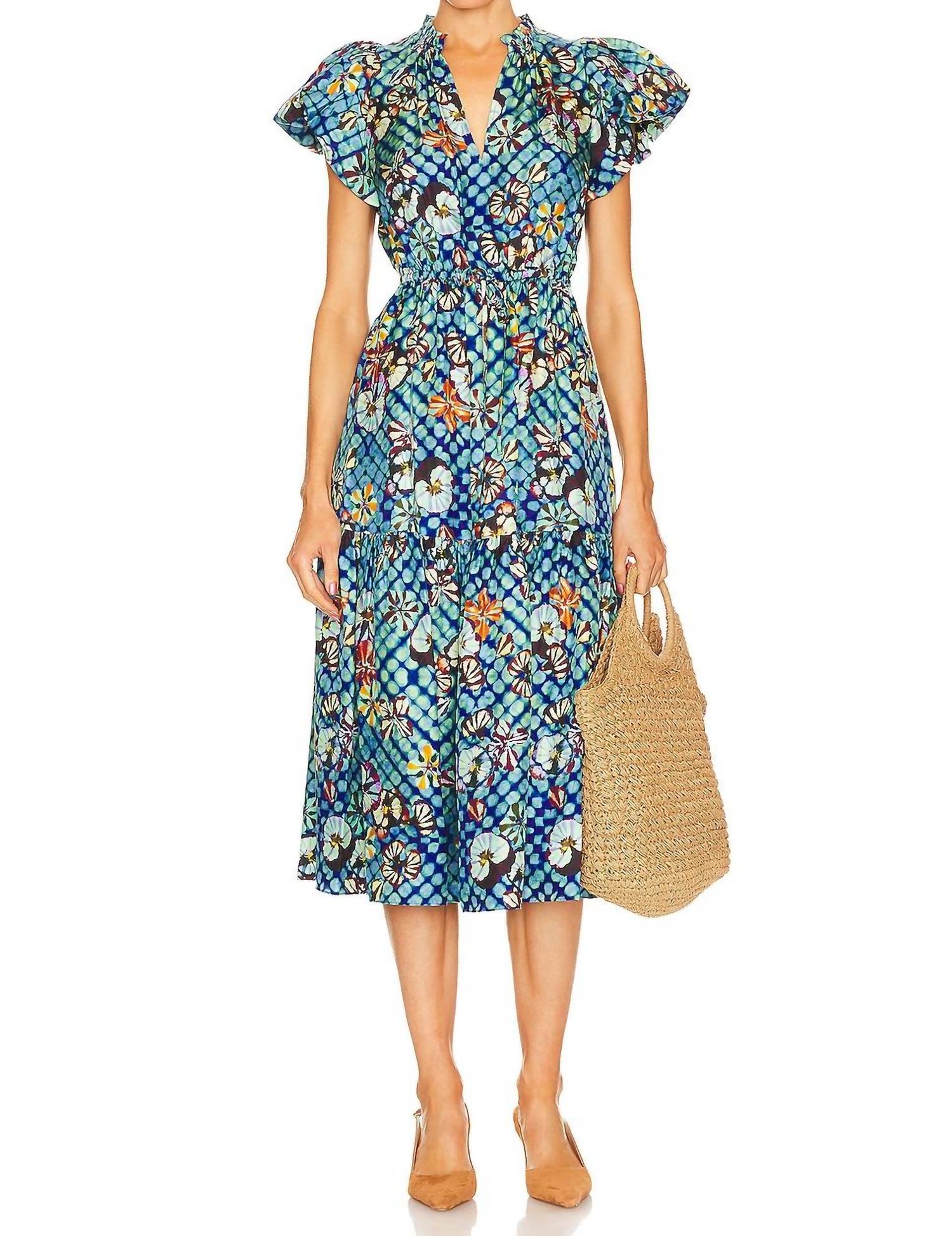 

Платье Скарлетт в цвете Azul Ulla Johnson