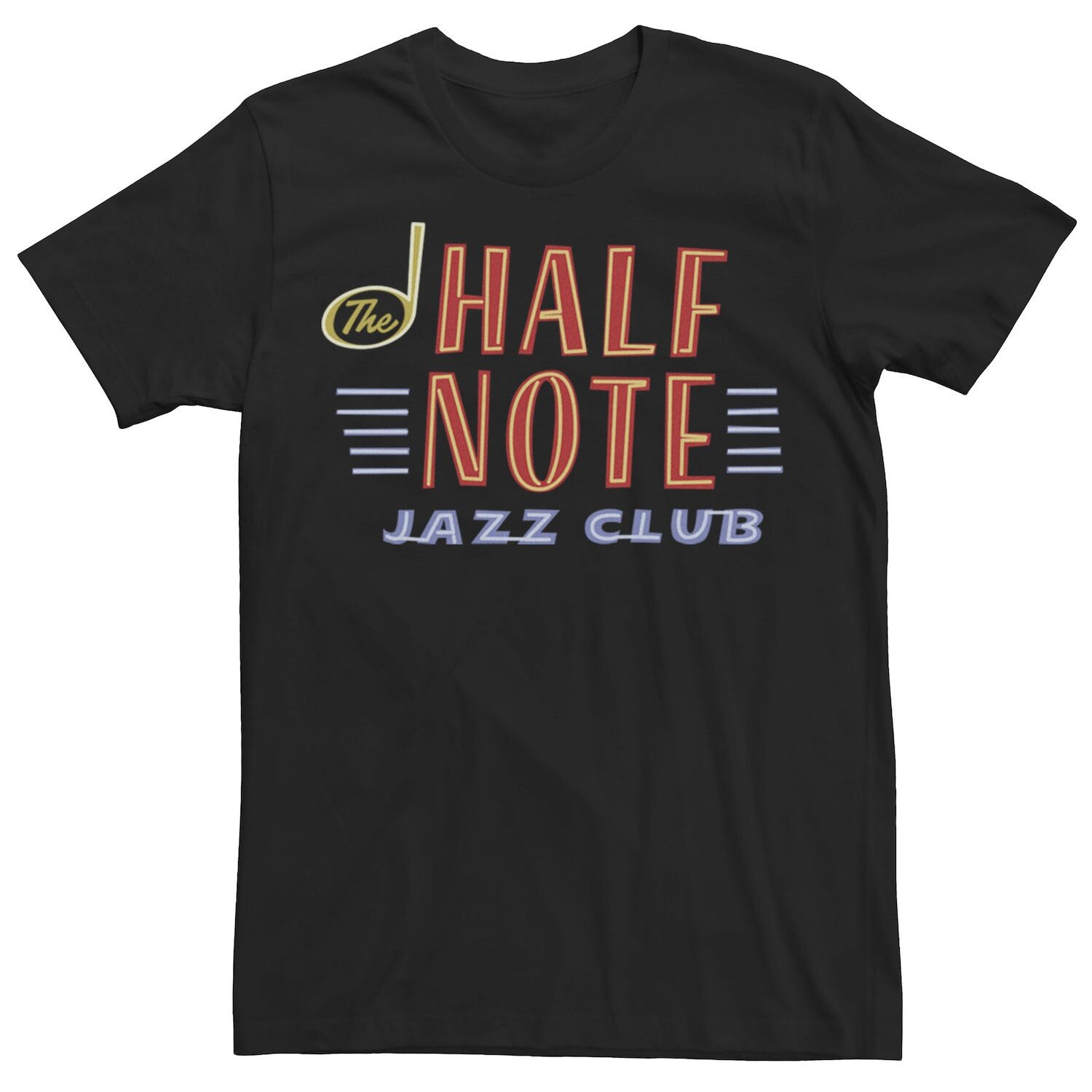 

Мужская футболка с плоским логотипом Disney/Pixar Soul The Half Note Jazz Club Disney / Pixar