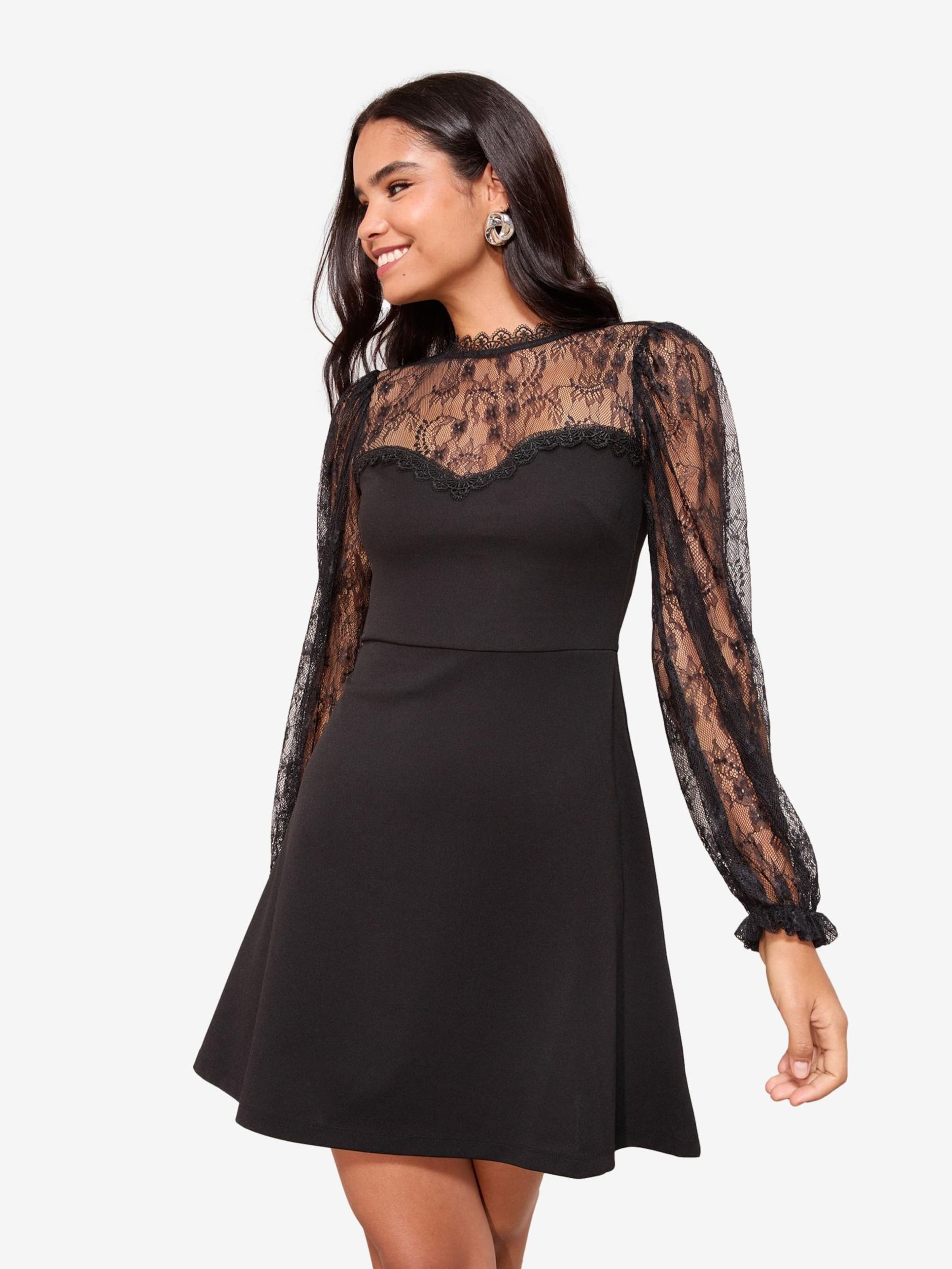 

Friends Like These Коктейльное платье в черном цвете