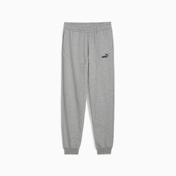 Флисовые спортивные штаны для больших детей Puma Essentials, серый — фото 4