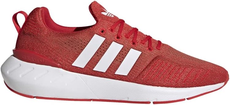 Мужские кроссовки adidas Swift Run 22, белый/красный/ярко-красный — фото 2