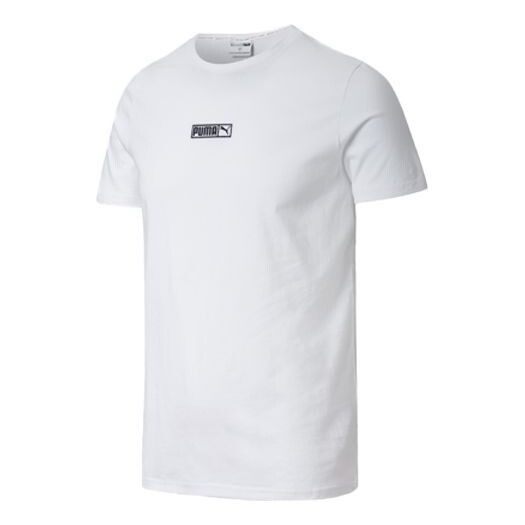 

Футболка classics round neck short sleeve couple style white Puma, белый