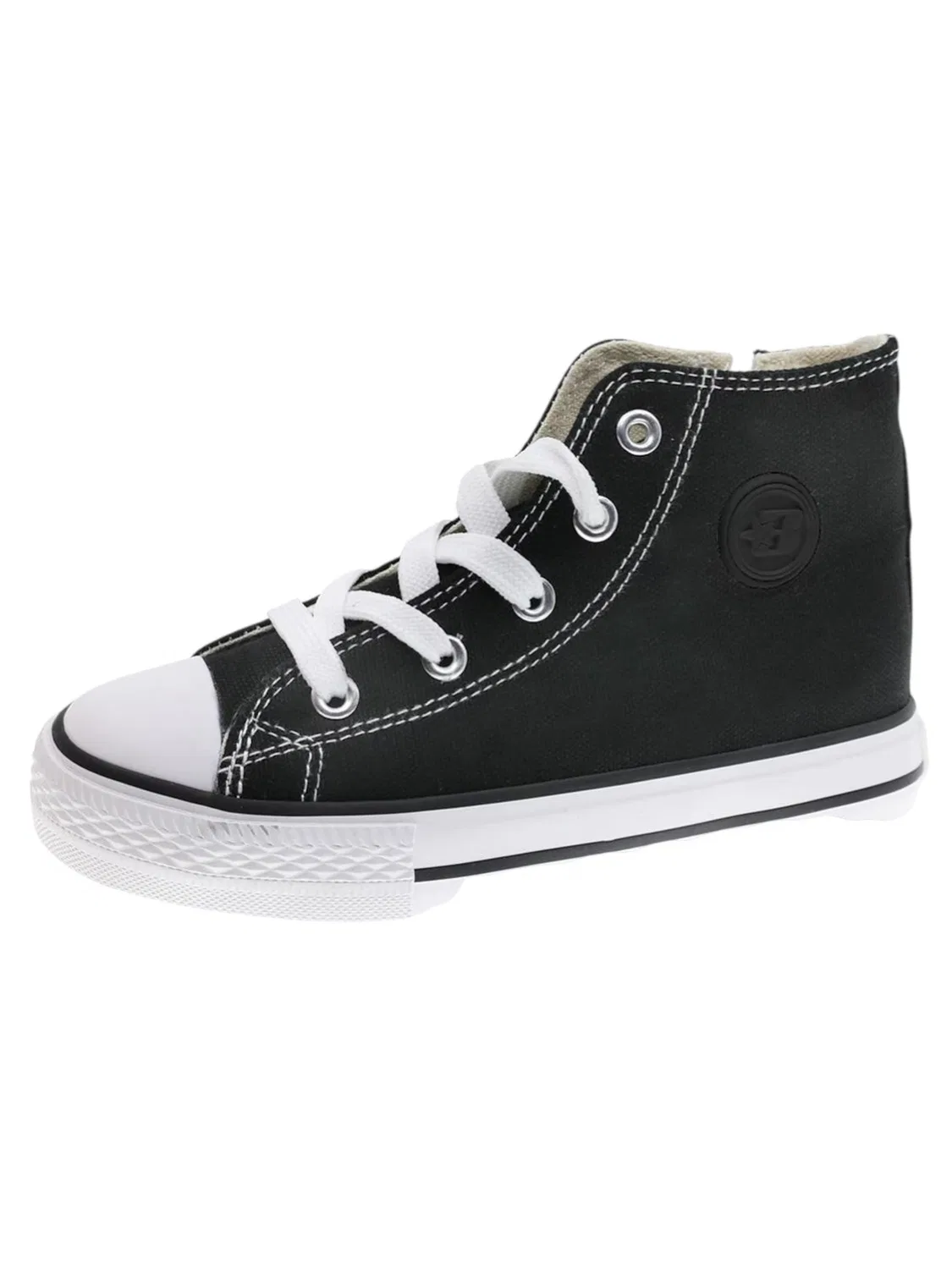 Кроссовки Beppi Canvas Boot черного цвета