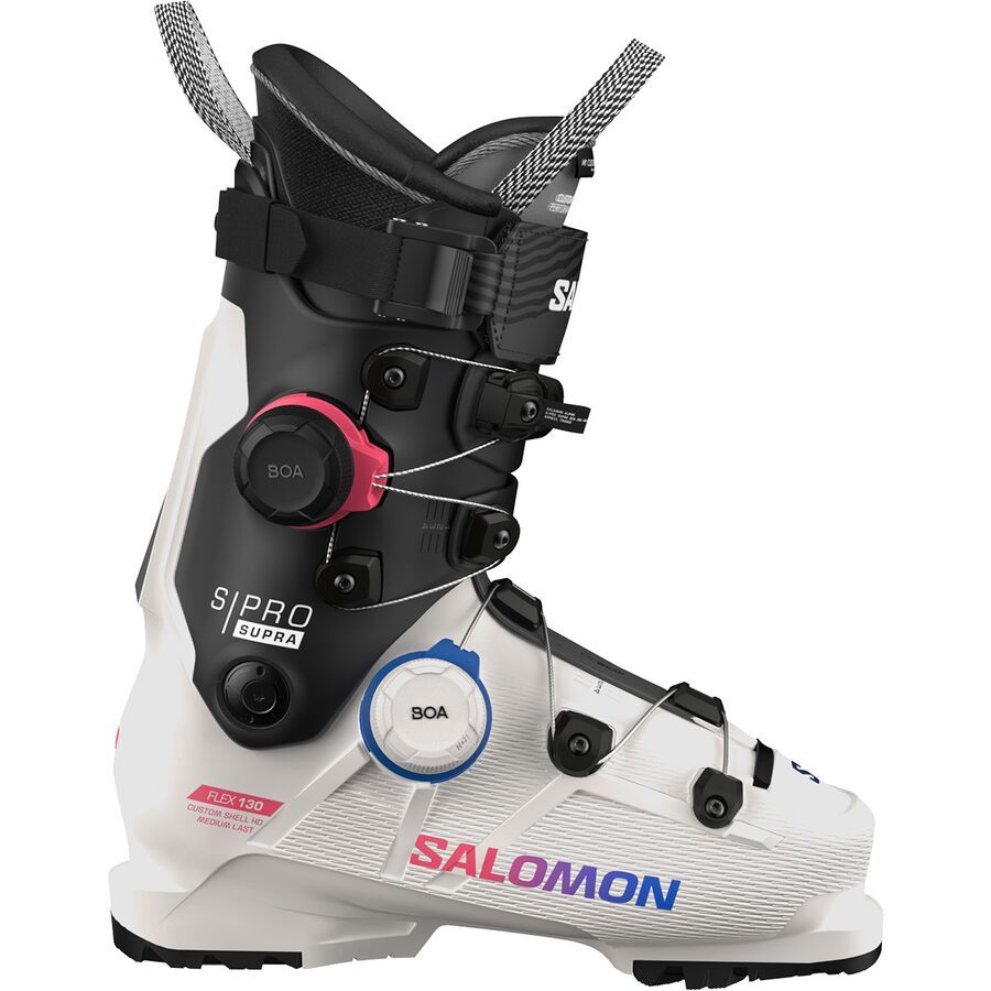 

Ботинки Salomon S/Pro Supra Dual BOA 130 Salomon, Gray Aurora/Black/Race Blue