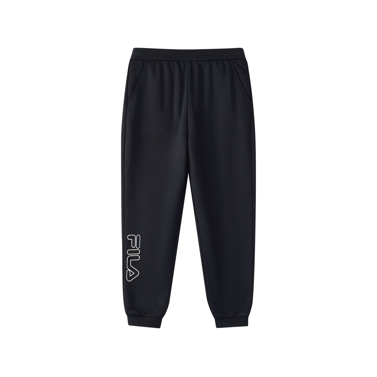 

Детские вязаные спортивные штаны свободного кроя FILA KIDS, синий