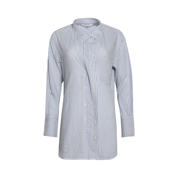 

Блузка Victoria Beckham с запахом и складками, белый