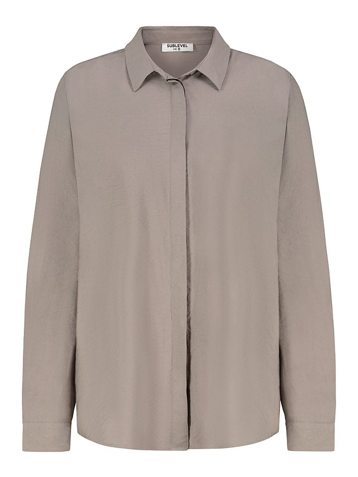 

Sublevel Блузка цвета таупе