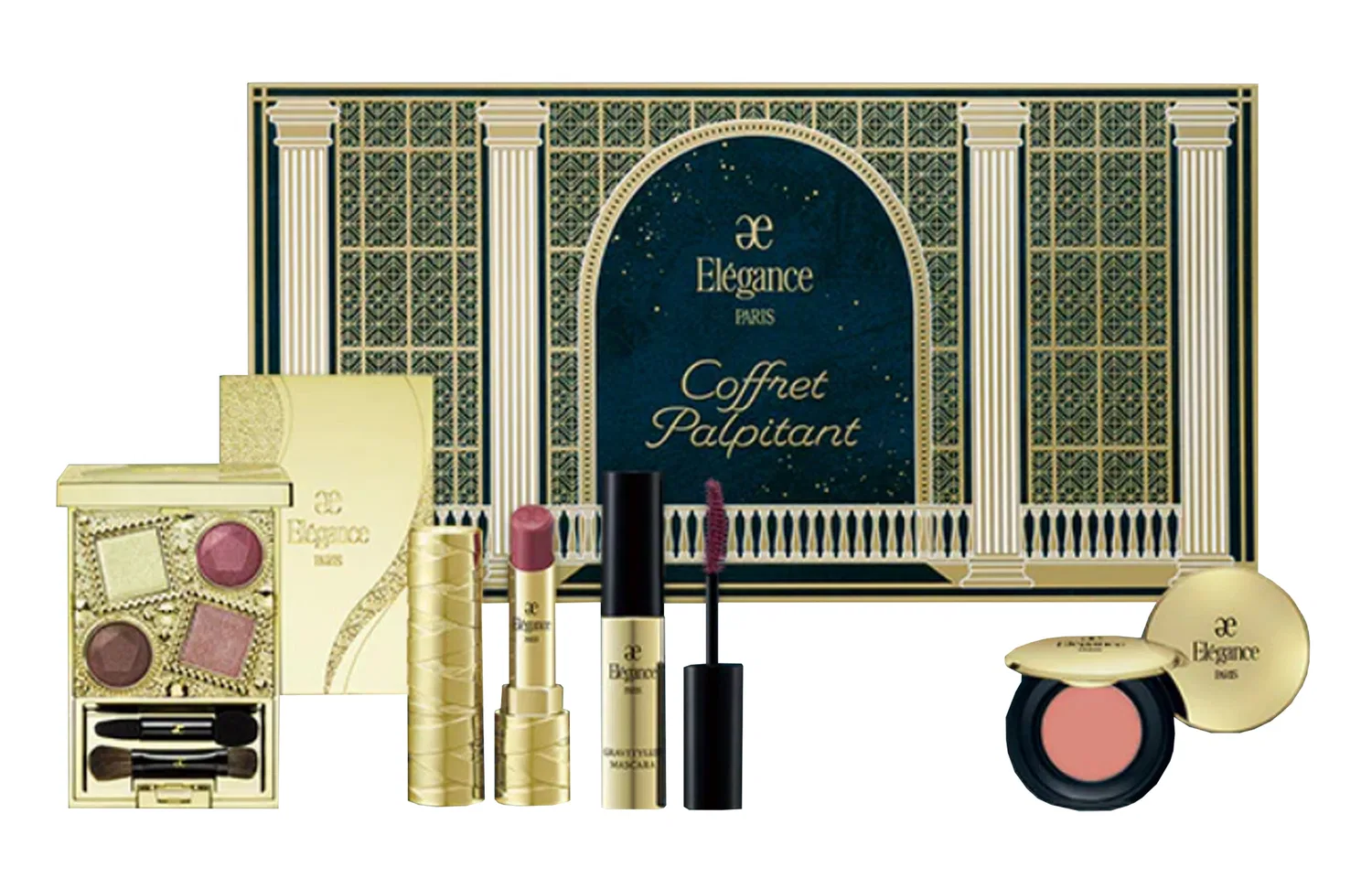 Набор косметики Elégance Christmas Limited 6 предметов