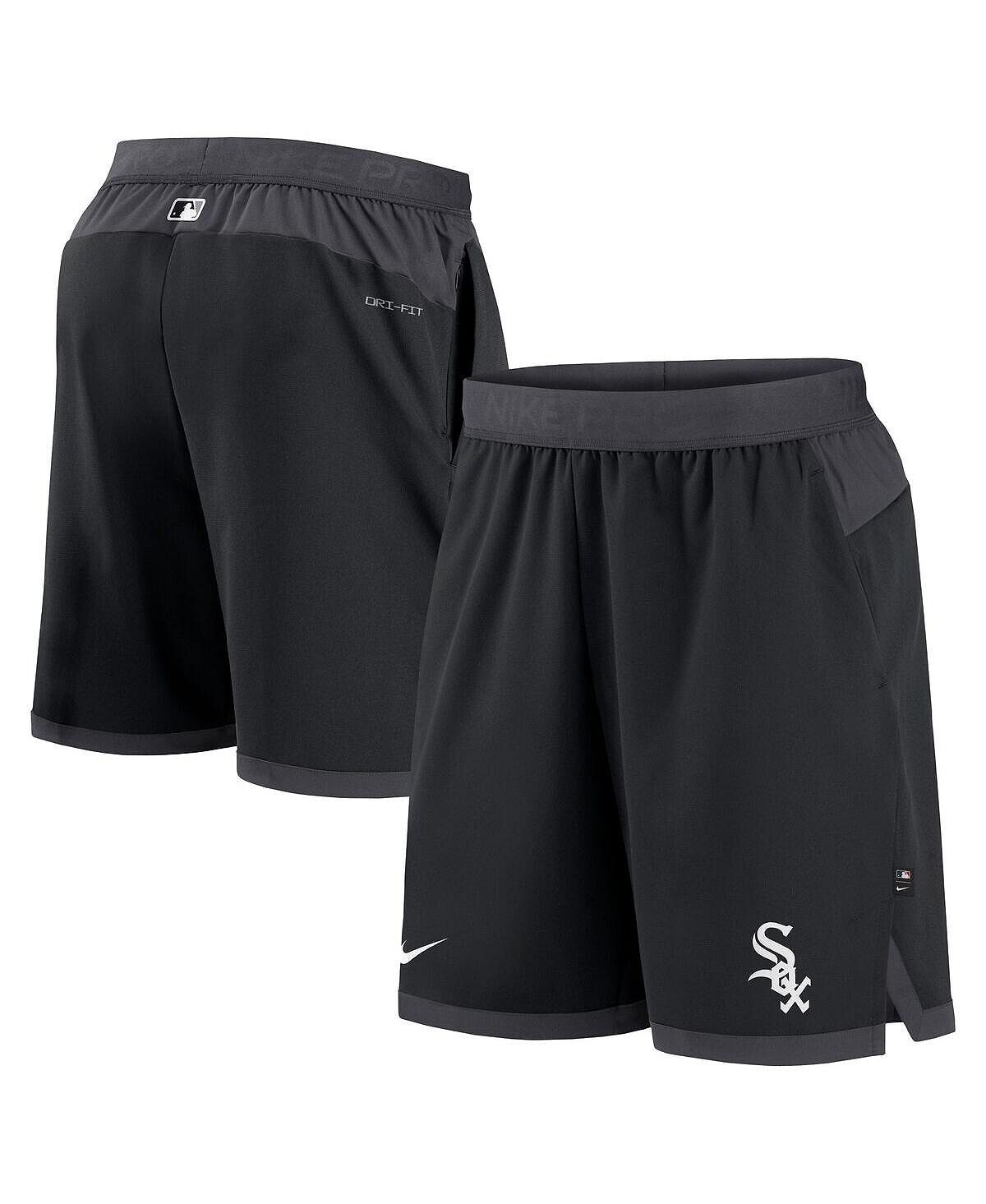 

Мужские черные шорты Chicago White Sox Authentic Collection Flex Vent Performance Nike