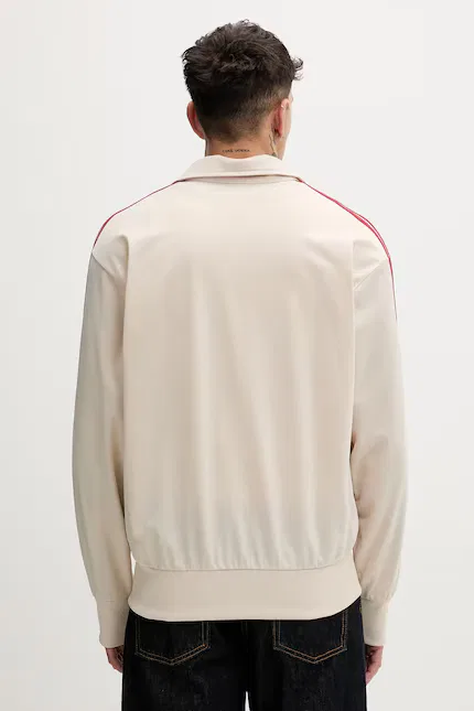 Олимпийка на молнии Firebird Adidas Originals, бежевый — фото 3