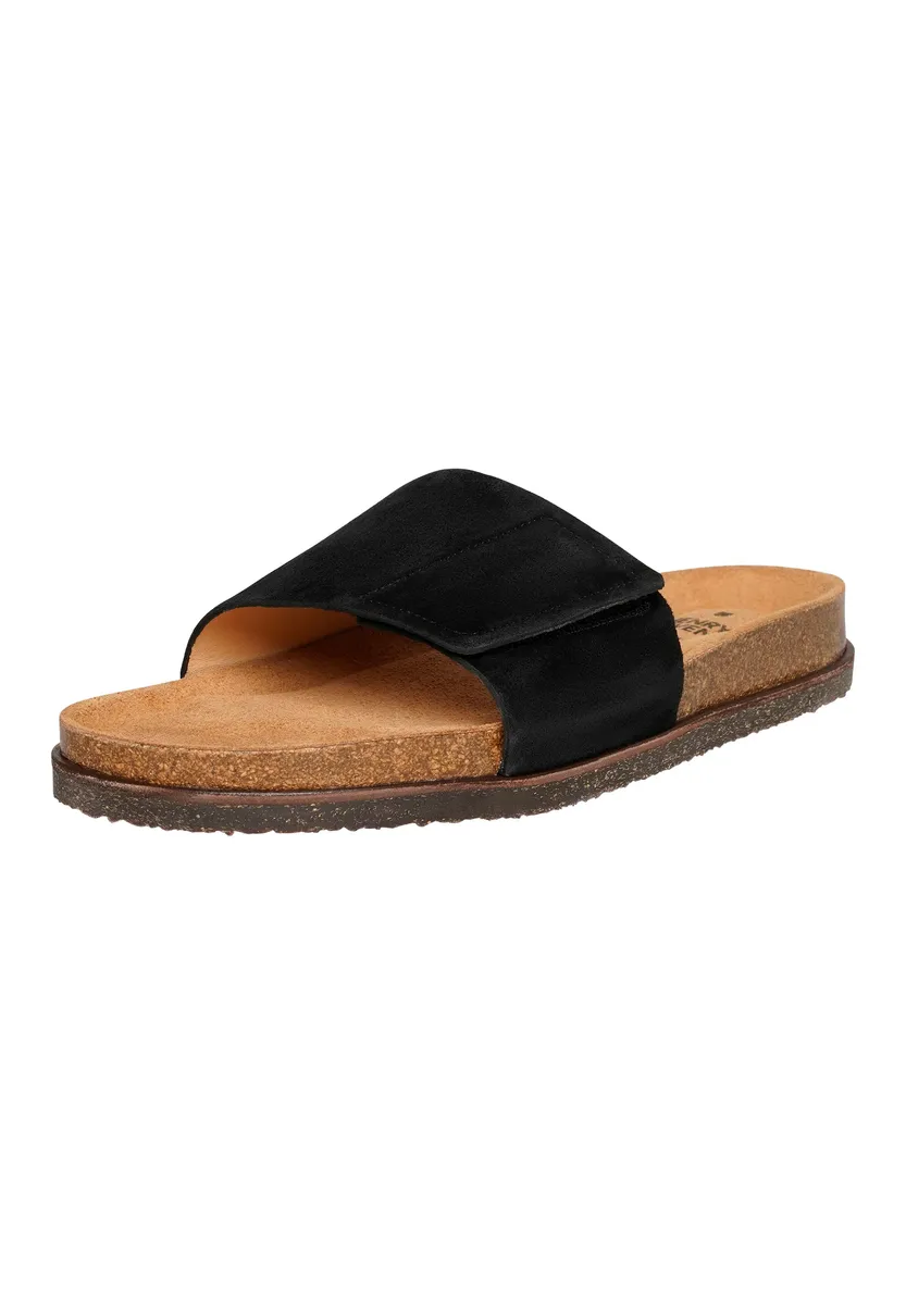 Сандалии Henry Stevens "Drew ERS casual Shoes", мужские сандалии ручной работы, кожаные туфли-тапочки, черный — фото 2